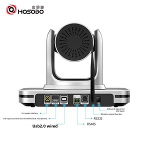 Camera hội nghị không dây macroview HD 4K 8.5 triệu pixel 2.4G USB Zoom quang học miễn phí trình điều khiển góc rộng bỏ phiếu hongshido - Product Image 2