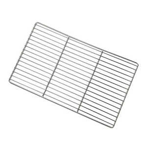 Rejilla de enfriamiento de acero inoxidable, rectangular, multifuncional, para hornear, cocinar a la parrilla - Product Image 1