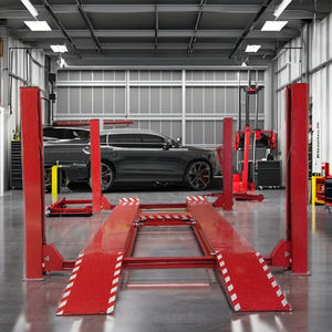 رافعة 4-بوست لركن السيارات رافعة هيدروليكية 4 أعمدة للسيارة رافعة بأربعة أعمدة رفع جاك - Product Image 3