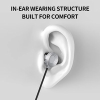 Nouveau Design Gaming In Ear Earphone Jeux Casque Avec Micro Contrôle Du Volume Pc Gamer Écouteurs Filaire Écouteur Pour Pubg Ps4