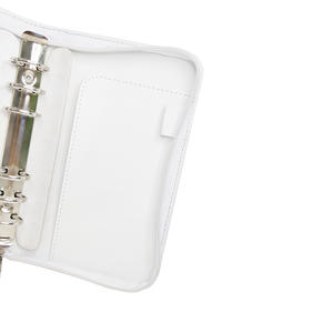 Anillas de carpeta de hojas sueltas personalizadas, <span class=keywords><strong>Agenda</strong></span> de cuero, planificador con cremallera, nuevo estilo, <span class=keywords><strong>2022</strong></span> - Product Image 5
