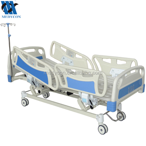 Cama de UCI de 5 funciones de alta calidad con soporte IV, fabricación de Medycon (II), de alta calidad - Product Image 3