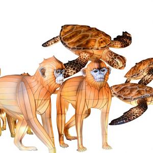 Linternas de Tela de Seda Tradicionales Chinas Grandes para Exteriores, Luces LED para Año Nuevo, Diwali, Acción de Gracias, Impermeables, para Fiestas - Product Image 1