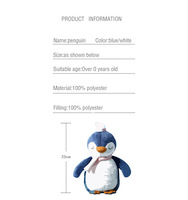 Peluche géante en forme de pingouins, 14 cm, jouets personnalisés, en peluche, animal pelucheux et doux, 2021
