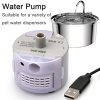 Pompe submersible pour fontaine à eau pour animaux de compagnie, abreuvoir pour chat SMA-800, pompe à eau USB, accessoires pour fontaine à eau pour chats, pompe à eau silencieuse DC 5V/1A