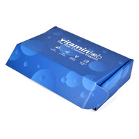 Boîte d'expédition en carton ondulé personnalisée en gros, imprimée sur mesure, recyclable, pliable, avec logo personnalisé, emballage en papier pour le commerce électronique