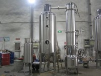 Évaporateur à vide à effet simple pour la concentration de l'acide glycyrrhizique