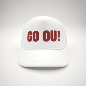 Gorra Trucker de Espuma con Estampado de Logotipo Personalizado, Diseño de Malla, Gorra de Playa de Lona con 5 Paneles - Product Image 3