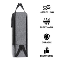 PRYES Logo personnalisé sac à chaussures de sublimation respirant en maille imperméable pour hommes pour le football sac à chaussures de sport de voyage pour hommes