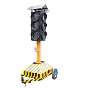 Feu <span class=keywords><strong>de</strong></span> <span class=keywords><strong>signalisation</strong></span> <span class=keywords><strong>routière</strong></span> LED solaire temporaire portable pour la construction <span class=keywords><strong>de</strong></span> routes - Product Image 5