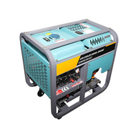VISION 8KW Tragbarer Offener Diesel-Generator mit Elektrostart Luftgekühlt ATS Modell DG10000E