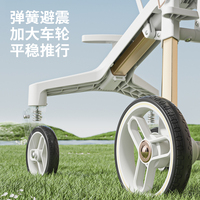 Poussette pour bébé de 0 à 6 ans, modèle T62, fabriquée en Chine continentale, en alliage d'aluminium, avec siège inclinable et fonction de poussée bidirectionnelle.