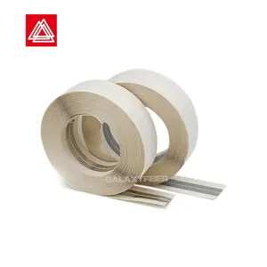 Ruban de papier d'angle en métal flexible de qualité supérieure Face à papier en acier galvanisé Coin de mur en métal Protéger le joint Ruban de papier pour cloison sèche