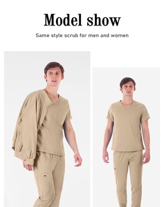 Divisa da Lavoro Multicolore alla Moda per Uomo e Donna 42118, Uniforme per Salone di Bellezza, Accessori per Infermieri e Operatori Estetici - Product Image 3