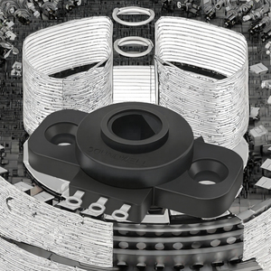 PT21 Soundwell attraverso albero potenziometro rotativo prodotto reostato di alta qualità - Product Image 3