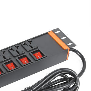 Yosunインターネットデータセンター19インチ2U 8ウェイユニバーサルPDU独立制御スイッチ付き - Product Image 5