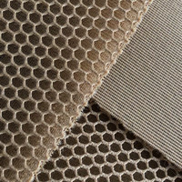 HH-019 3D Massage net polyester tissu de maille d'air de sandwich pour voiture de Matelas