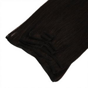 Extensiones de Cabello Natural KSWIGS, 100% Remy Virgen, Liso Natural, Doble/Simple Trama, Clip Invisible Sin Costuras - Product Image 2