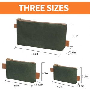 1Pack Small Tool Pouch Organizer Canvas Zipper Tool Bags for Sale - Product Image 6