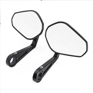 Rétroviseur de guidon en verre convexe réglable pour moto, avec extrémité de barre, pour <span class=keywords><strong>Triumph</strong></span> Speed 400 Scrambler 400X 2025 - Product Image 2