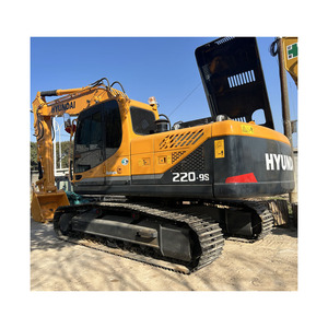 Excavadora Usada Hyundai 220LC-9S de 22 Toneladas, Excavadora de Cadenas, Equipo de Construcción de Segunda Mano para Exportación - Product Image 1