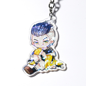 사랑스러운 애니메이션 아크릴 매력 사용자 정의 인쇄 아크릴 열쇠 고리 최소 없음 - Product Image 4