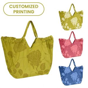 Bolsa de Compras Plegable, Portátil y Suave, Multicolor, Espaciosa y Reutilizable para el Supermercado, las Compras Diarias y el Uso Cotidiano - Product Image 1