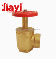 Robinet de tuyau d'hydrant d'incendie à angle droit en laiton avec adaptateur de tuyau d'hydrant