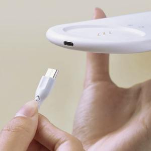 Lámpara de Mesa 2 en 1 con Carga Inalámbrica para Teléfonos Móviles, Lámpara de Noche para Mesita de Noche, Sensor de Movimiento Corporal, Lámpara de Escritorio LED con Carga USB para Dormitorio - Product Image 5