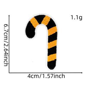 หมวกผีใยแมงมุมสุดน่ารักหมวกพ่อมดฟักทองปักลายใหม่สำหรับงา<span class=keywords><strong>น</strong></span>ปาร์ตี้ฮาโลวีนสำหรับเสื้อผ้า DIY - Product Image 6