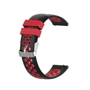 Correa de Reloj Deportiva de Silicona Transpirable de Dos Colores de 20 mm 22 mm para <span class=keywords><strong>Huawei</strong></span> Watch GT 2e GT3 46 mm 42 mm <span class=keywords><strong>GT2</strong></span> <span class=keywords><strong>Pro</strong></span> - Product Image 4