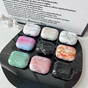 Pour Airpods 3 4 INS Style Hot-selling Marble Texture Imprint <span class=keywords><strong>Pro</strong></span> 2 Étui de protection - Product Image 1