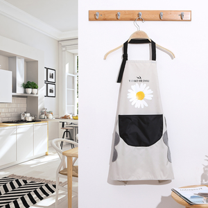 Haushalts küche lösch bare Hand Werbung Schürze wasserdichte Schürze Kellner Overalls benutzer definierte - Product Image 5