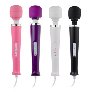 Socknove Super potente grande elettrico in Silicone con testa G Spot masturbatore massaggiatore giocattoli sessuali bacchetta vibratori per femmina - Product Image 1
