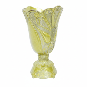 Quemador de Incienso y Bakhoor Árabe Grande Hecho a Mano de Latón de Primera Calidad, Ideal para Decoración de Mesa Elegante - Product Image 1