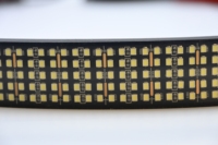 Bande lumineuse LED blanche naturelle à 5 rangées pour éclairage sous-voiture, 12V DC, étanche, pour voiture et camion