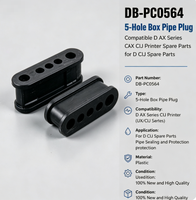 DB-PC0564 Bouchon de tuyau à 5 trous, compatible avec les pièces de rechange d'imprimantes CIJ de la série D AX pour pièces de rechange CIJ D