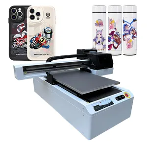 Printer UV Printer Flatbed UV DTF Mesin Cetak Casing Ponsel Kecepatan Tinggi JESI 6090