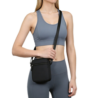 Sacs bandoulière carrés mini pour hommes et femmes, pochettes de téléphone portable, vente en gros