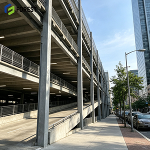 Centre de stockage commercial australien multi-étages en structure acier, norme ISO45001, à portée libre, pour parc de voitures et entrepôt de flotte - Product Image 1