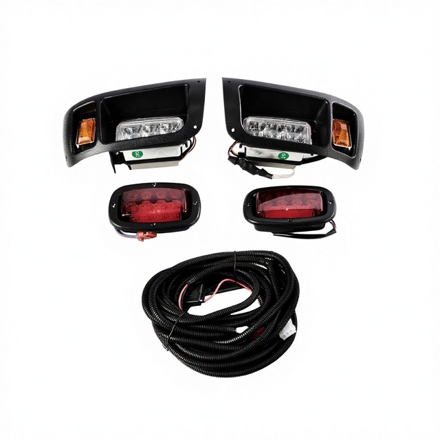 ClubCar DS Electric Golf Cart Accessories LED Daytime Running Lights Turn Signals Zhongsen0607 China Factory Direct Sales