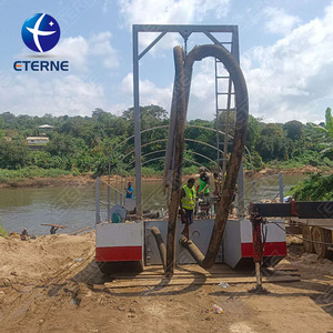 Máy hút bùn sông hồ 14 inch tùy chỉnh, máy nạo vét cát sông, trực tiếp từ nhà máy - Product Image 3