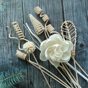 Thiết kế khác nhau mây tự nhiên xoăn khuếch tán Gậy trang trí nhà hoa sậy Gậy mây lượn sóng lau sậy - Product Image 2