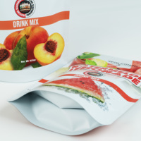 Sachet refermable réutilisable en PE avec fermeture éclair, en aluminium, pour aliments pour animaux de compagnie, résistant à l'humidité, qualité alimentaire, personnalisé