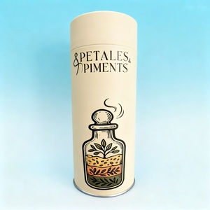 Custom High-End Eco-Friendly Recyclable Rigid Cardboard <b>Box</b> for Dried Flowers Aromatherapy Powder Packaging Luxury Kraft Paper - Product Image 2