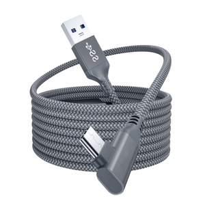 Cable de enlace de carga rápida USB3.1 para <span class=keywords><strong>Oculus</strong></span> for <span class=keywords><strong>Quest</strong></span> <span class=keywords><strong>2</strong></span> 6M 5M 3M Nylon de carga rápida VR accesorios para auriculares escáneres de teléfonos móviles - Product Image 4