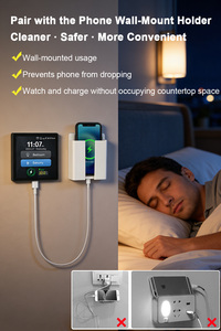 Interruttore Intelligente LCD con Pannello Touch Impermeabile, Ricarica Rapida USB-C a 3 Vie, Compatibile con Alexa/Google <span class=keywords><strong>Home</strong></span> - Product Image 5