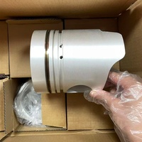 Kit de chemises et pistons pour moteurs de machines de construction S6S S6B S6R S12R 4M50 6M60 S6K D06FR, compatible avec les pièces de moteur Mitsubishi