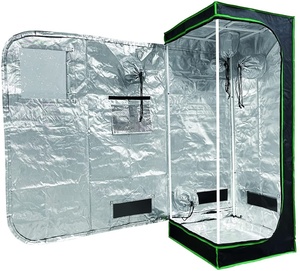 High Quality Hydroponic 60x60x120 Kit 600D Indoor Green house Grow Box