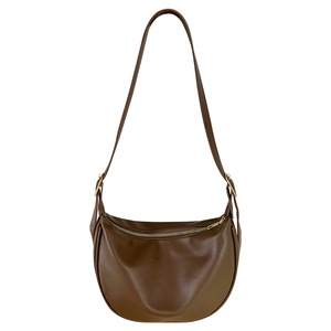 กระเป๋าสะพายไหล่ผู้หญิง สีดำ ปิดด้วยซิป ใช้ได้ทุกวัน กระเป๋าสะพายข้าง - Product Image 5